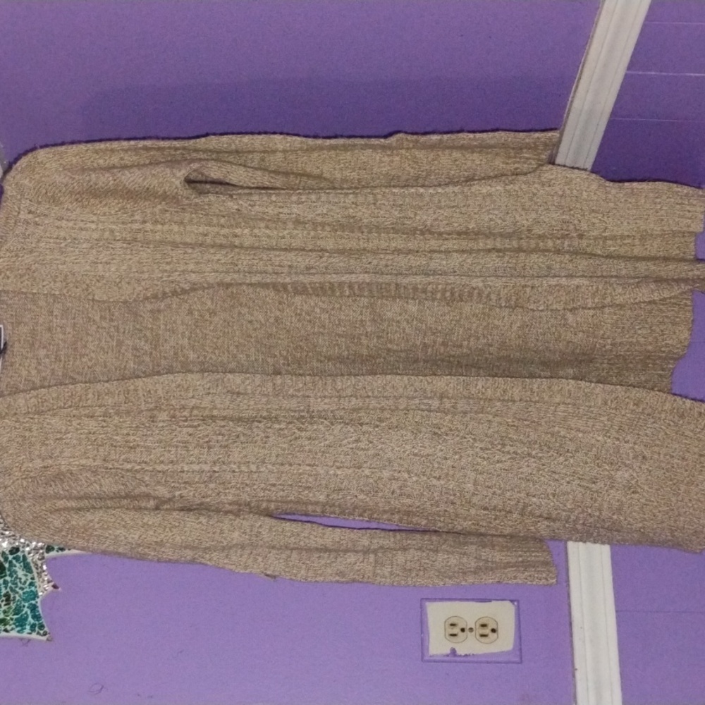 Knitted Brown Cardigan
